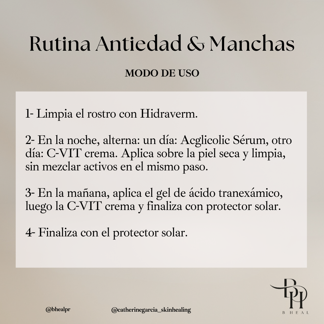 Rutina Antiedad & Manchas