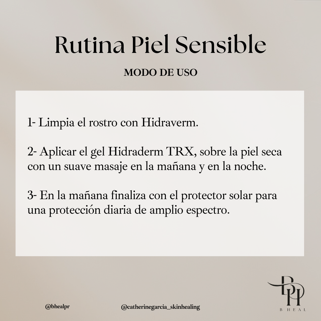 Rutina Piel Sensible