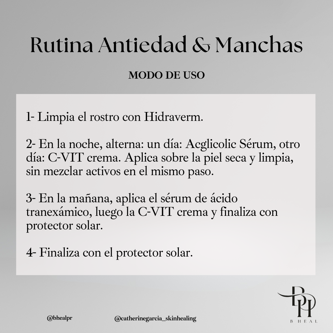 Rutina Antiedad & Manchas
