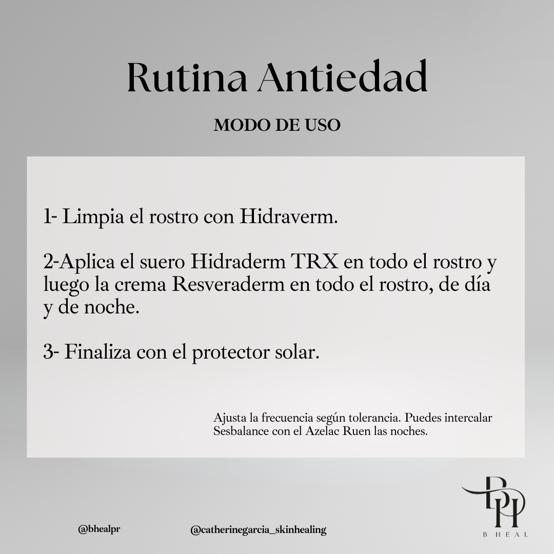 Rutina Antiedad